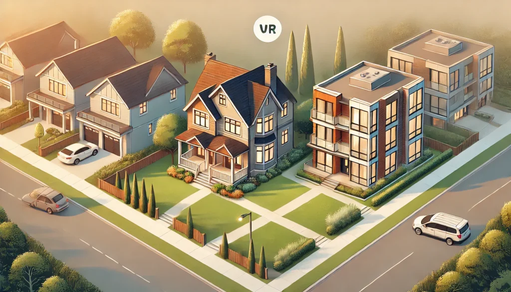 House vs. Condo Townhouse